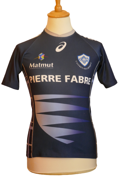 MAILLOT FOOT PORTÉ Stade De Reims Match Worn Shirt EUR 79,00 - FR