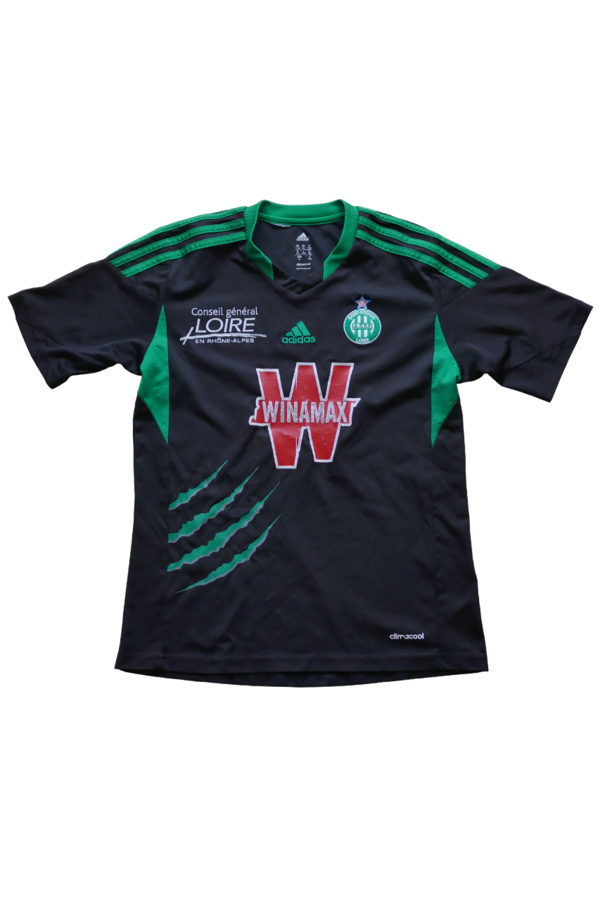 Ensemble Officiel ASSE Maillot Short Maillot Officiel AS Saint-Étienne - Ensemble Maillot Short Taille Enfant 8 Ans, 100% Polyester