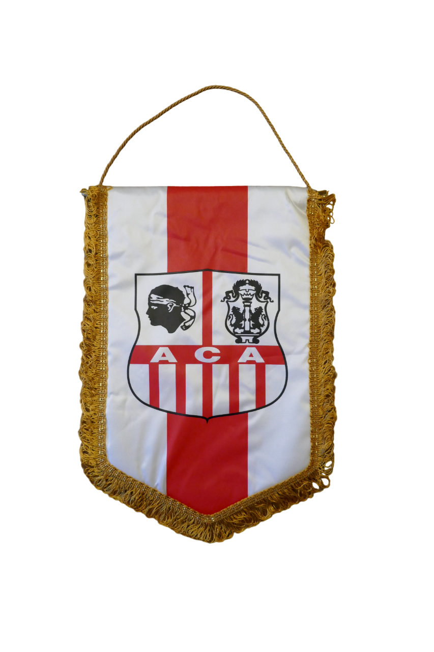 Fanion ancien J.S.A AJACCIO (CORSE) - ARGUS FOOT & SPORTS Fanion ancien J.S.A AJACCIO (CORSE) - ARGUS FOOT & SPORTS
