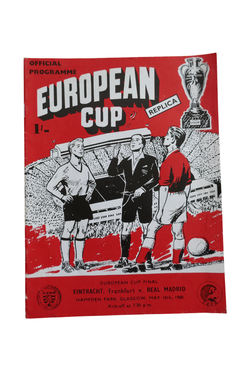 Programme Coupe d'Europe des Clubs Champions 1959/60 Finale - Eintracht Francfort / Real Madrid _ #03906