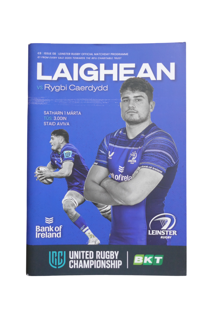 Programme United Rugby Championship 2024/25 - Leinster / Rygbi Caerdydd _ #03905