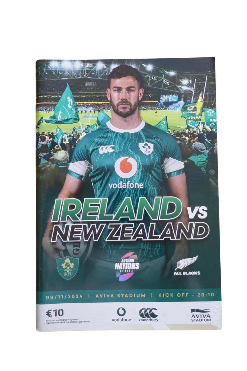 Programme Automn Nations 2024 - Irlande / All Blacks _ #03902