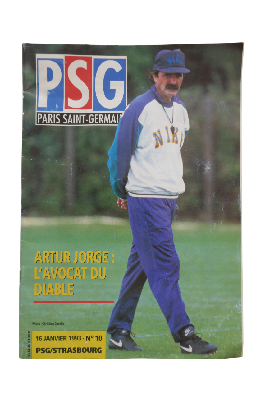 Programme Ligue 1 1992/93 - Paris Saint Germain / RC Strasbourg _ #01391