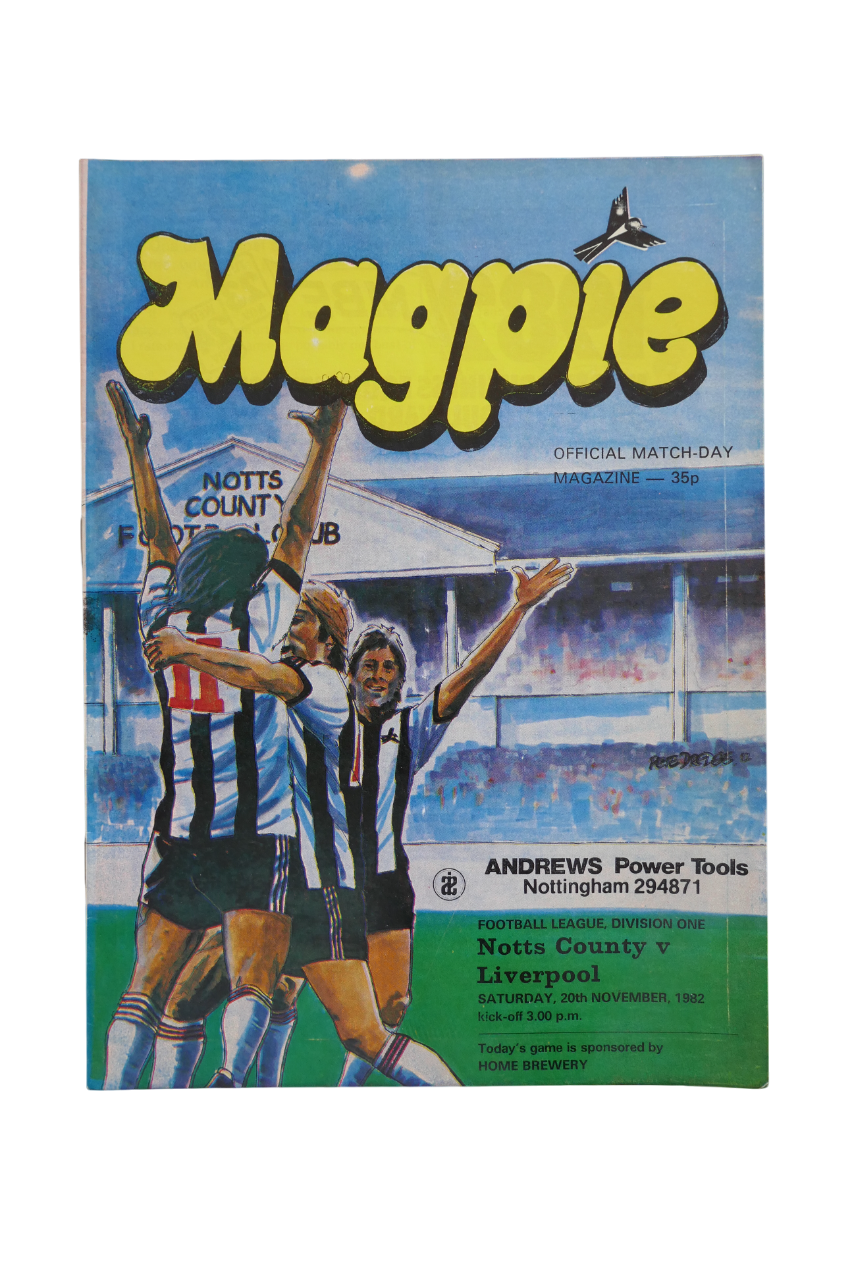 Programme Premier League 1982/83 - Notts County / Liverpool FC _ #03391