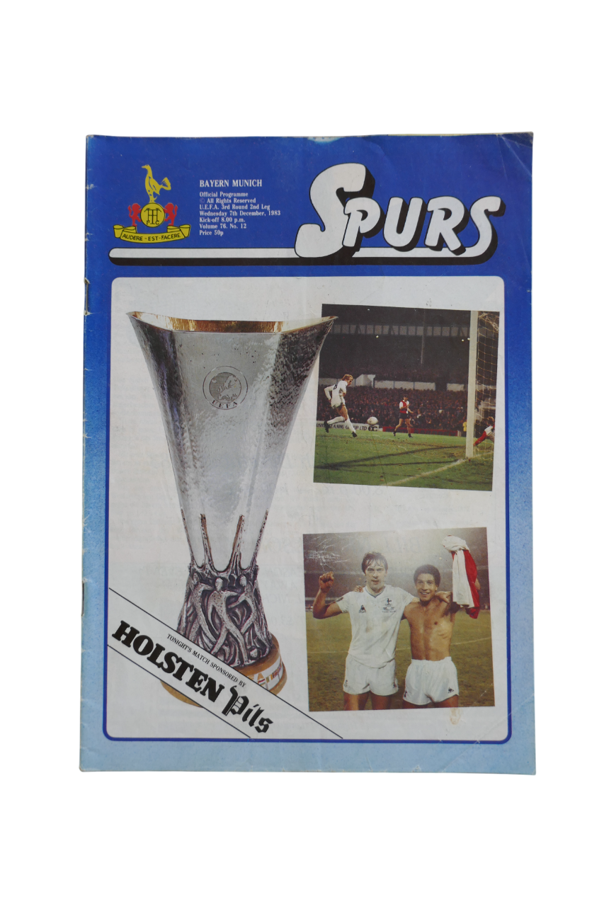 Programme Coupe d'Europe de l'UEFA 1983/84 - Tottenham Hotspur FC / Bayern Munich _ #03347