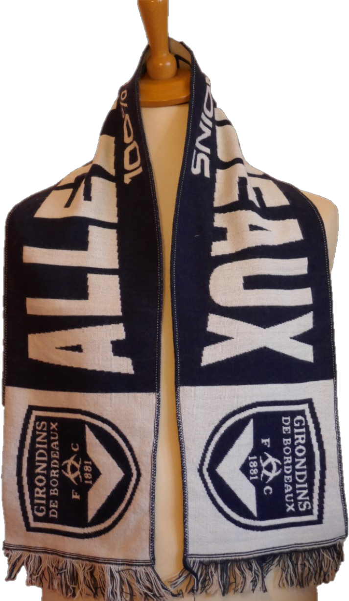 Lot De 5 écharpes Girondins De Bordeaux Vintage - Finale Coupe De La Ligue - Supporter