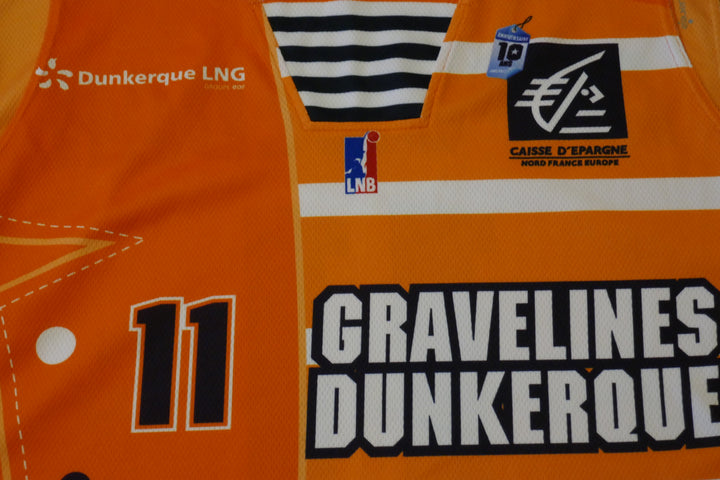 BCM Gravelines Dunkerque 2013/14 - Cyril Akpomedah - Maillot _ (L) #00862