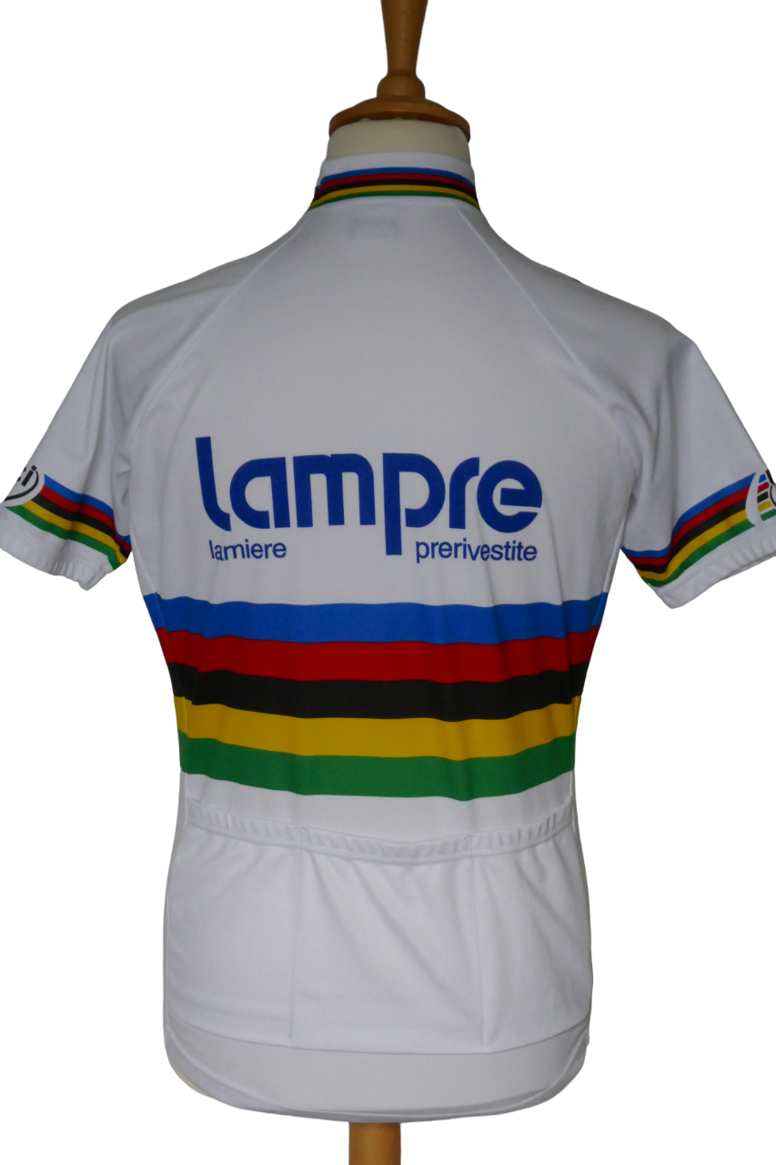 Lampre 2008 - Alessandro Ballan - Maillot Champion du monde _ (XL) #00375
