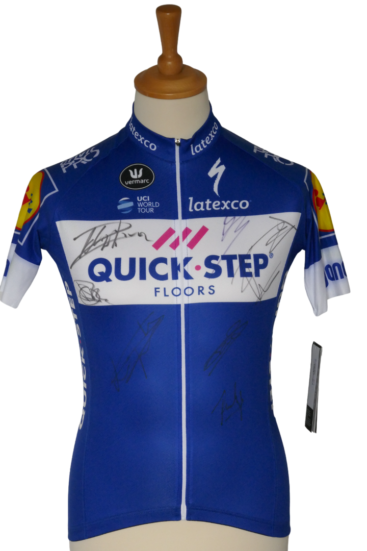 Quick Step Floors 2018 - Maillot signé _ (L) #00848
