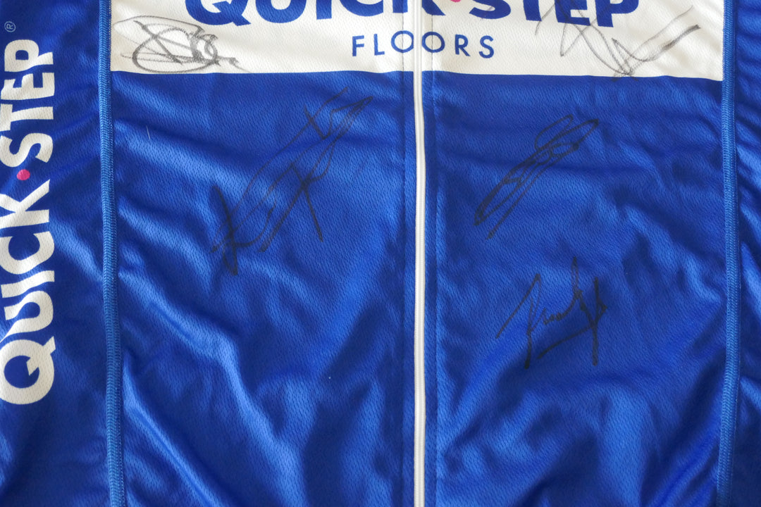 Quick Step Floors 2018 - Maillot signé _ (L) #00848