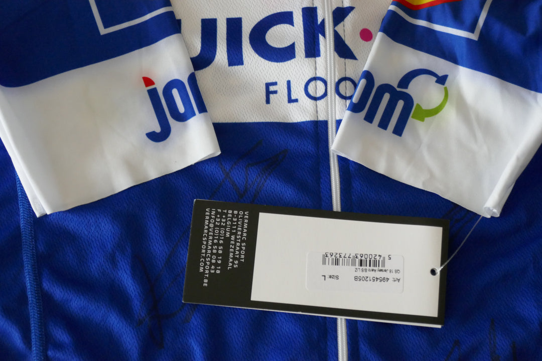 Quick Step Floors 2018 - Maillot signé _ (L) #00848