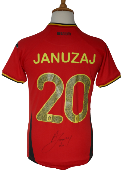 Belgique 2014 - Adnan Januzaj - Maillot Signé _ (S) #00972