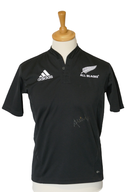 Nouvelle-Zélande All Blacks 2007 - Andrew Mehrtens - Maillot Signé _ (16ans) #01007