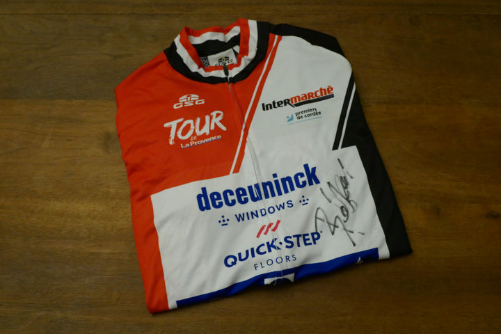 Tour de la Provence 2021 - Quick Step - Davide Ballerini - Maillot distinctif Signé _ (L) #01035