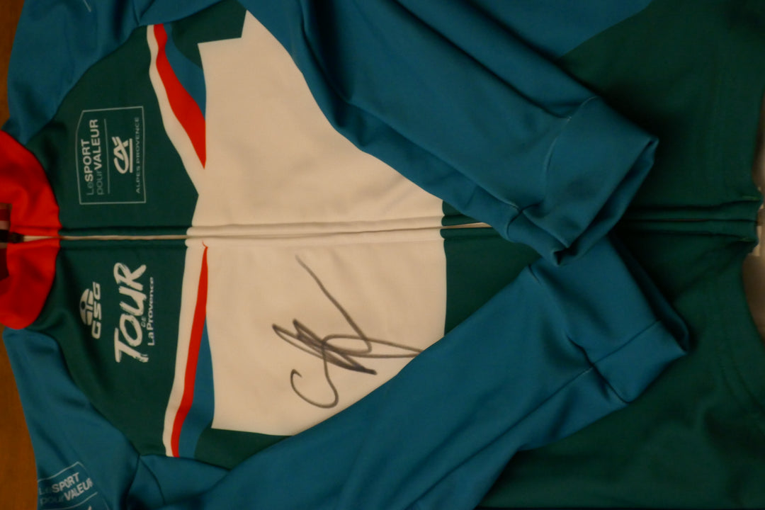 Tour de la Provence 2022 - Mattias Skjelmose - Veste distinctive Signé _ (M) #01034