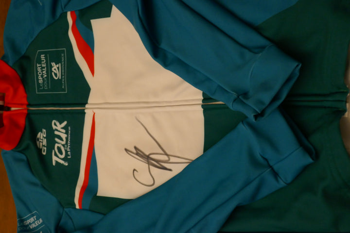 Tour de la Provence 2022 - Mattias Skjelmose - Veste distinctive Signé _ (M) #01034