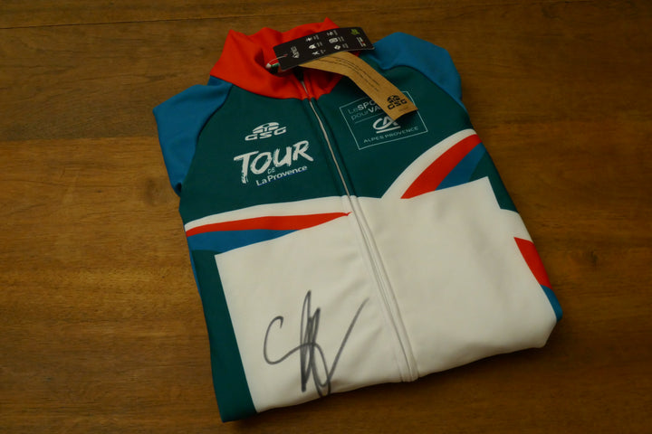 Tour de la Provence 2022 - Mattias Skjelmose - Veste distinctive Signé _ (M) #01034