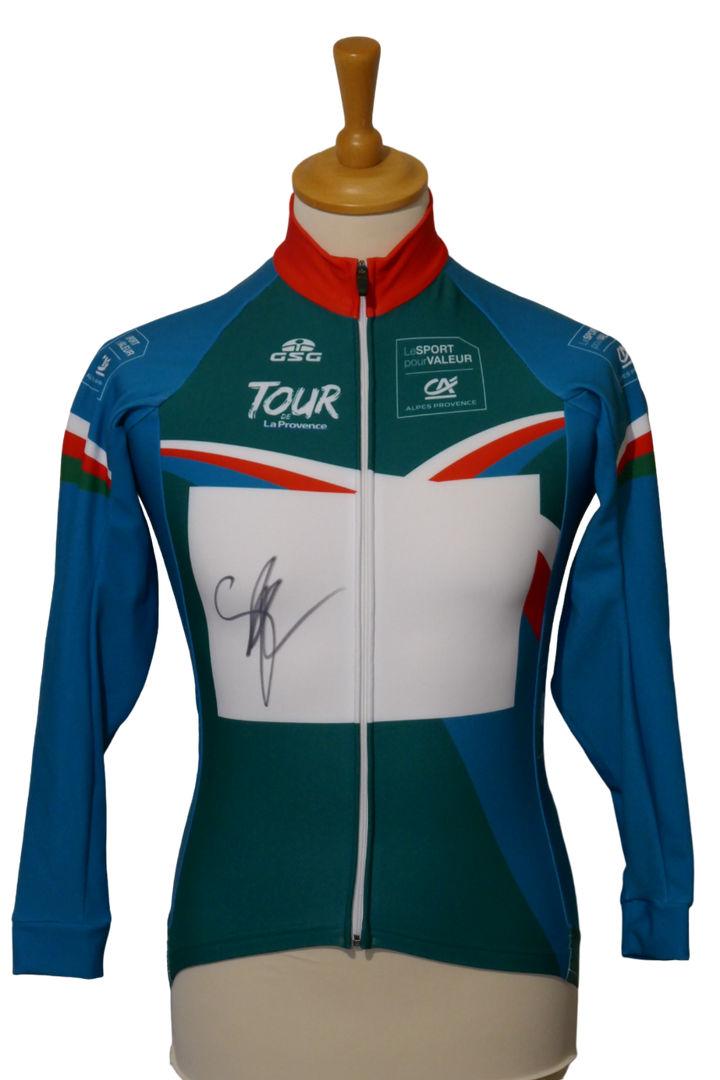 Tour de la Provence 2022 - Mattias Skjelmose - Veste distinctive Signé _ (M) #01034