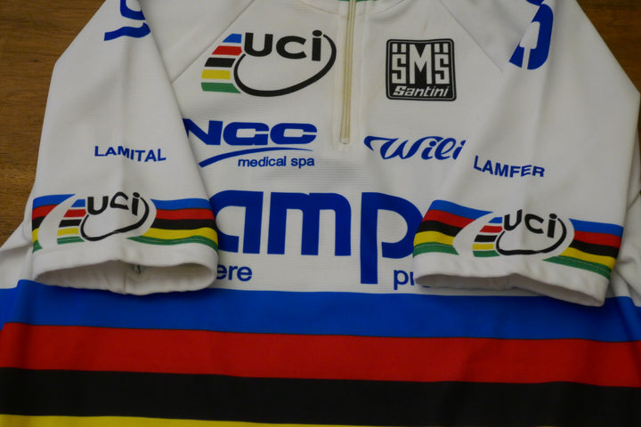 Lampre 2008 - Alessandro Ballan - Maillot Champion du monde _ (S) #01076