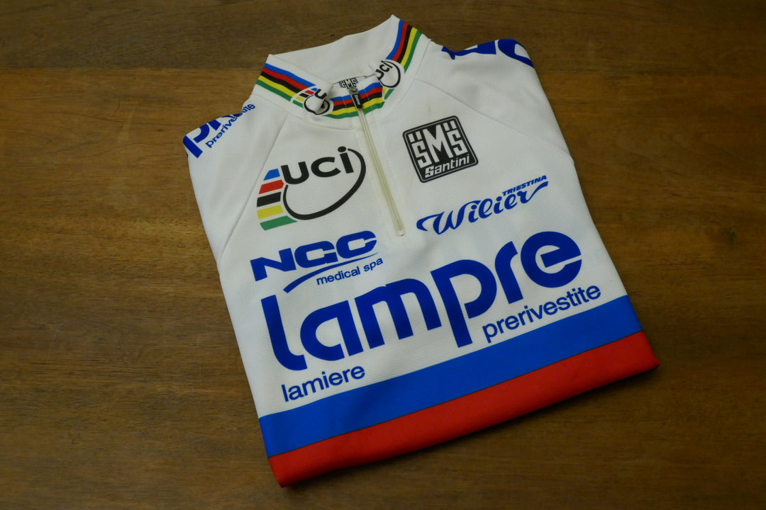 Lampre 2008 - Alessandro Ballan - Maillot Champion du monde _ (S) #01076