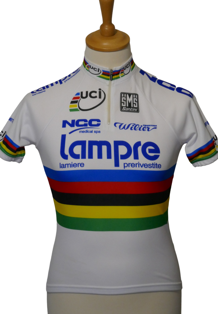 Lampre 2008 - Alessandro Ballan - Maillot Champion du monde _ (S) #01076