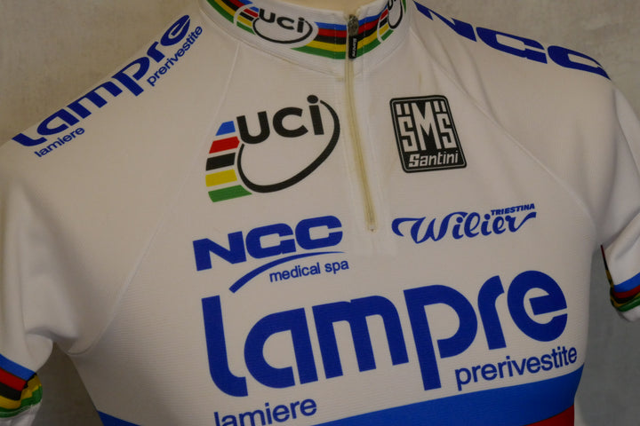 Lampre 2008 - Alessandro Ballan - Maillot Champion du monde _ (S) #01076