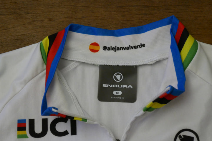 Movistar 2018 - Alejandro Valverde - Maillot Champion du monde _ (M) #01100