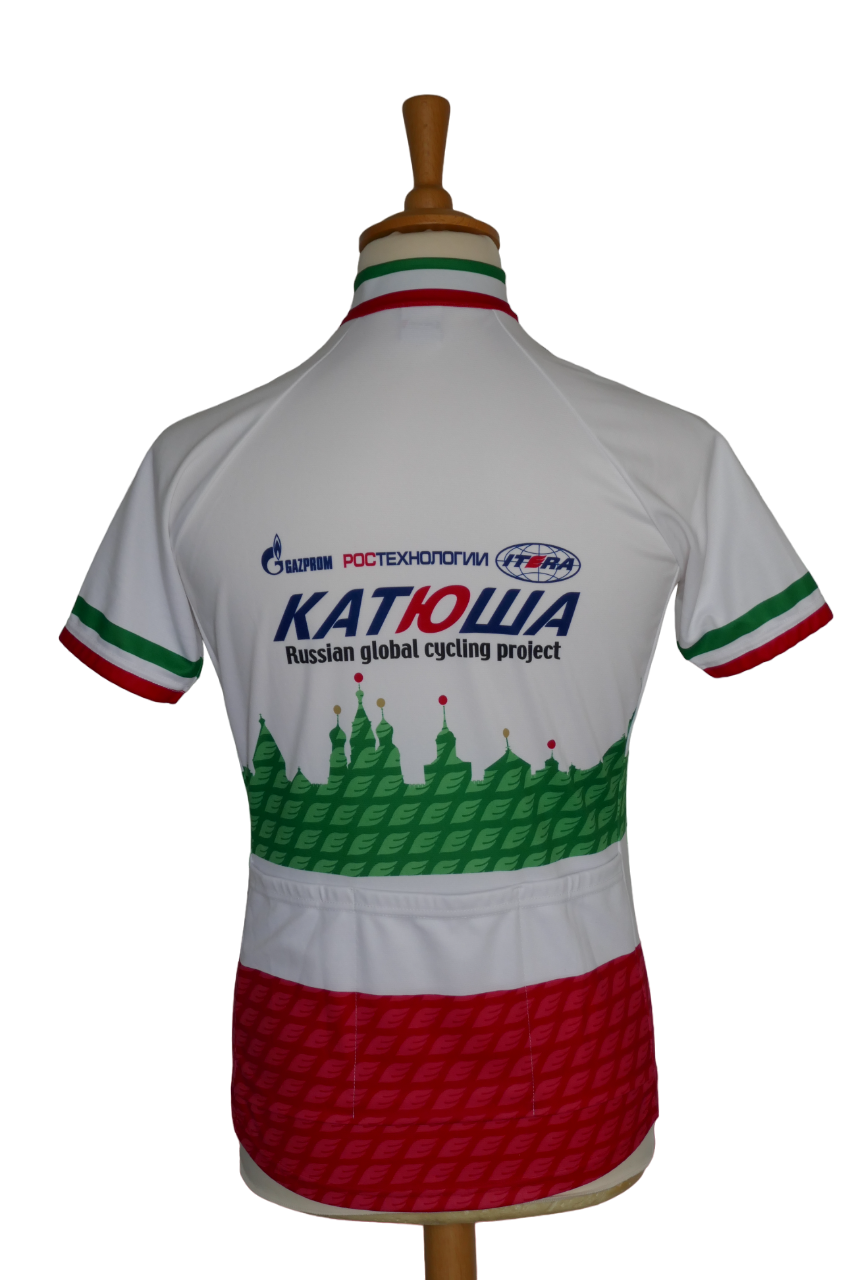 Katusha 2009 - Filippo Pozzato - Maillot Champion d'Italie _ (L) #01079