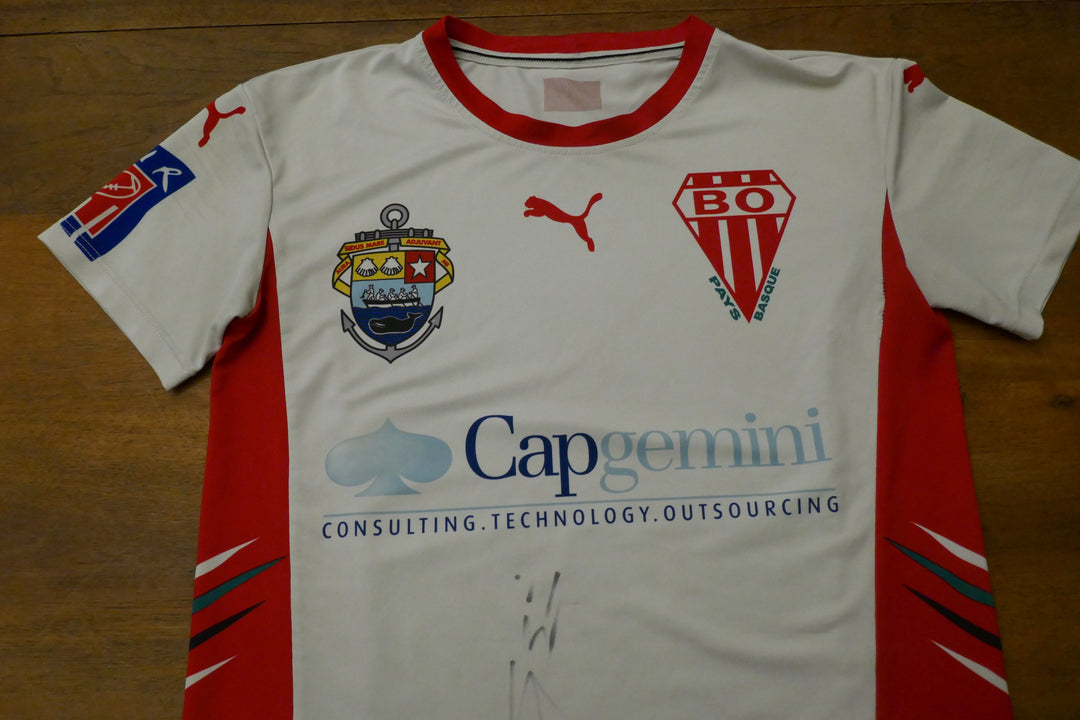 Biarritz Olympique BOPB 2005/06 - Serge Blanco - Maillot Signé _ (M) #01216