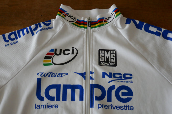Lampre 2008 - Alessandro Ballan - Maillot Champion du monde _ (XL) #00375