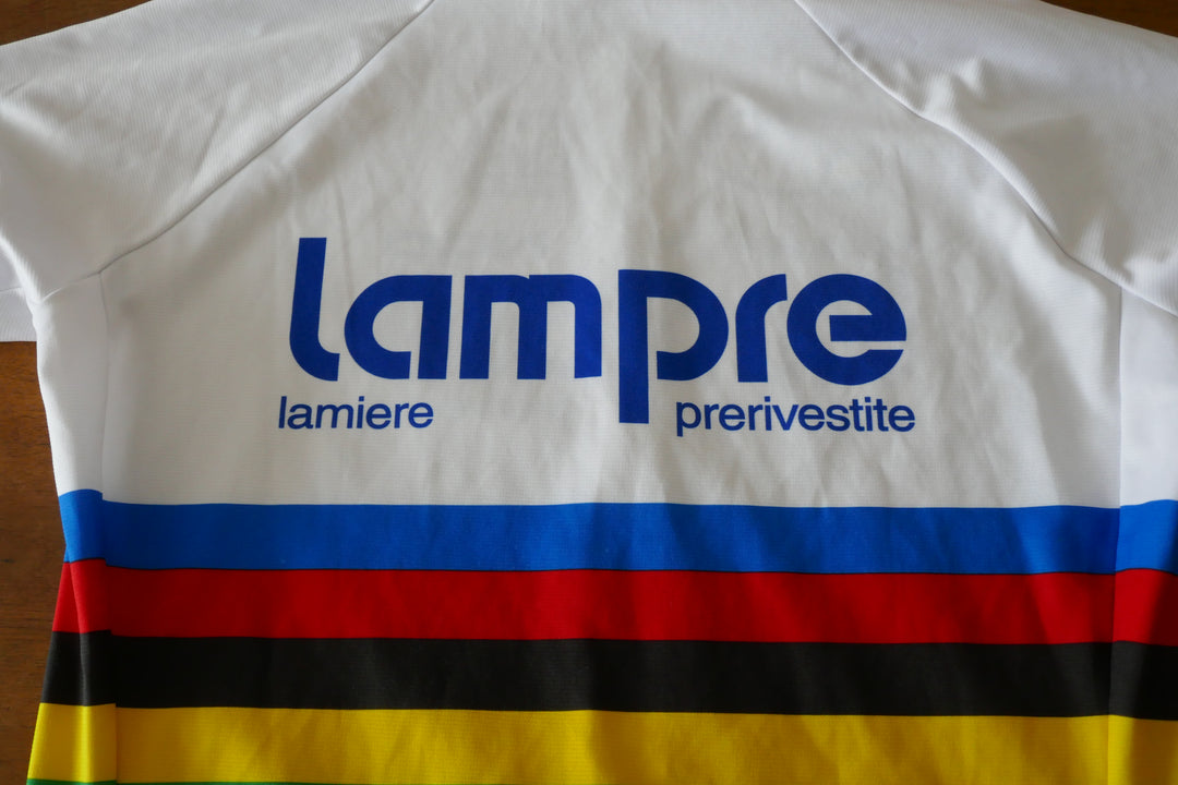 Lampre 2008 - Alessandro Ballan - Maillot Champion du monde _ (XL) #00375