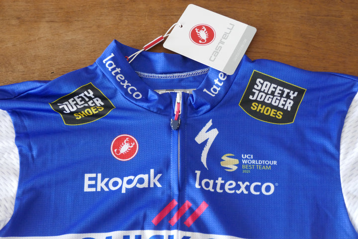 Quick Step 2022 - Florian Senechal - Maillot Champion de France signé _ (XL) #02346