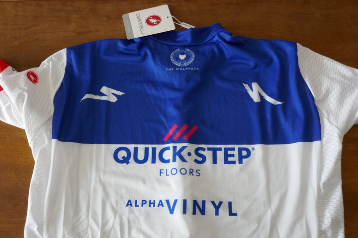 Quick Step 2022 - Florian Senechal - Maillot Champion de France signé _ (XL) #02346