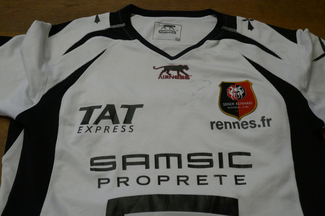 Stade Rennais 2006/07 - Olivier Monterrubio - Maillot Signé _ (XXL) #01264