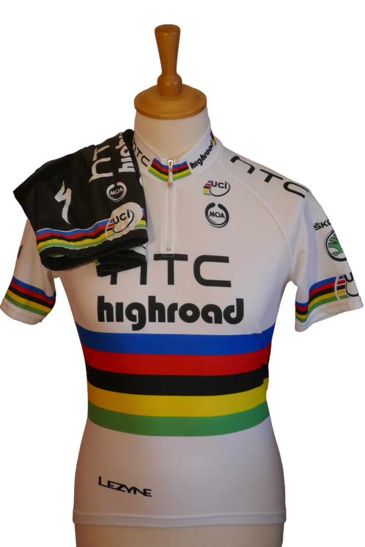 HTC Highroad 2011 - Mark Cavendish - Maillot & Cuissard Champion du monde _ (M) #01327