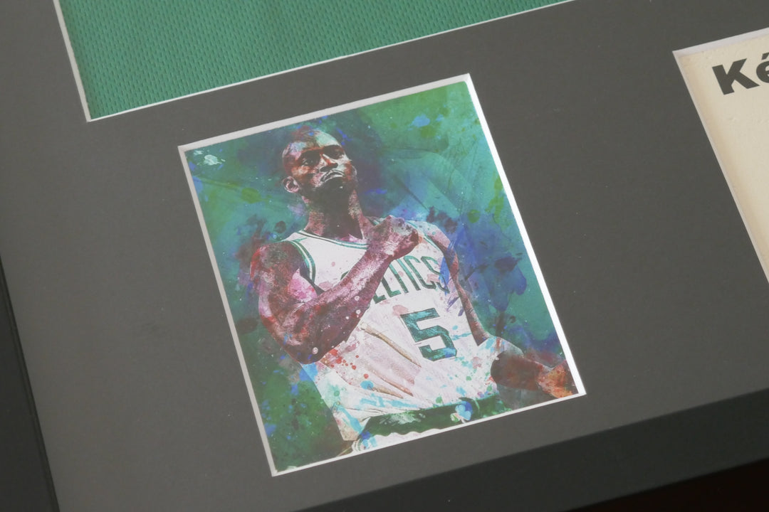 Boston Celtics - Kevin Garnett - Maillot Encadré _ #01380