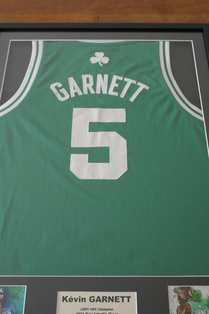 Boston Celtics - Kevin Garnett - Maillot Encadré _ #01380