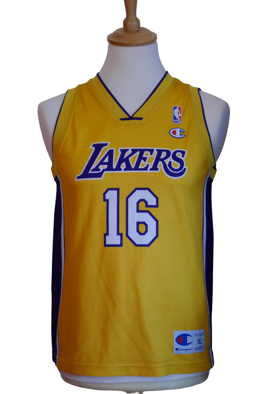 Los Angeles Lakers - Pau Gasol - Maillot _ (XL junior) #01600