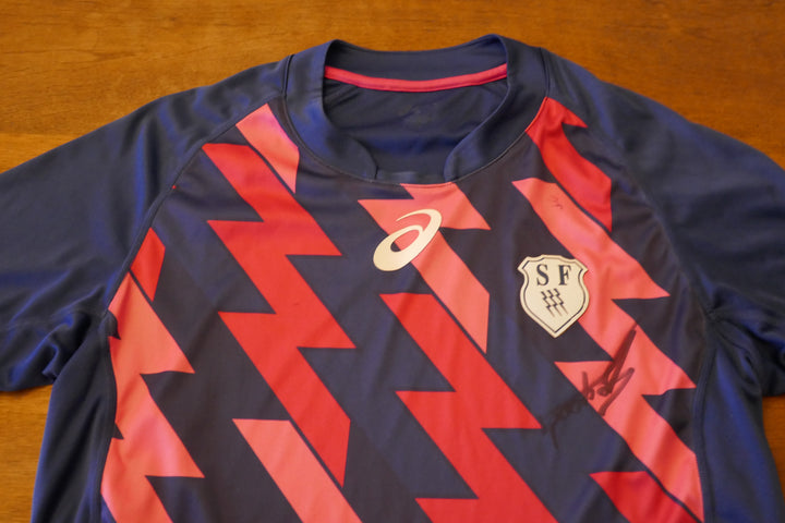 Stade Français 2016/17 - Joris Segond - Maillot Signé _ (S) #01829