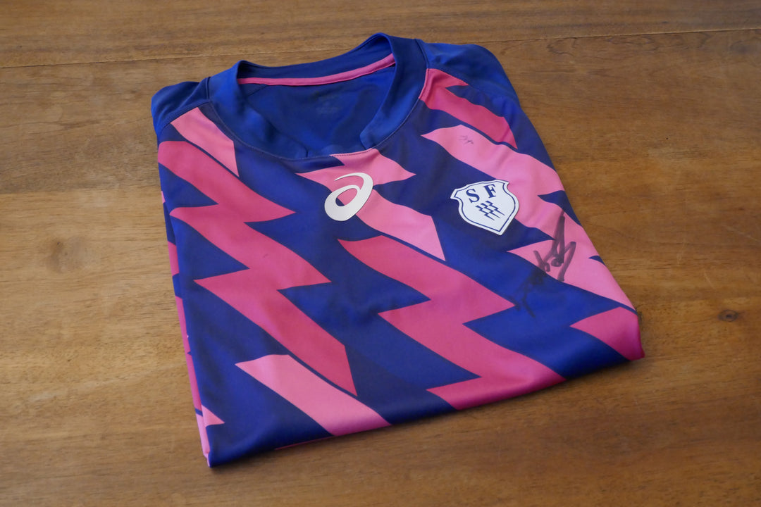 Stade Français 2016/17 - Joris Segond - Maillot Signé _ (S) #01829