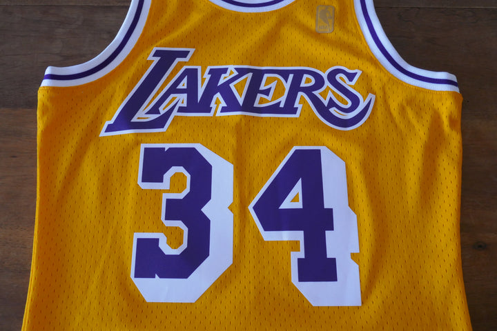 Los Angeles Lakers 1996/97 - Shaquille O'Neal - Maillot _ (S) #01942