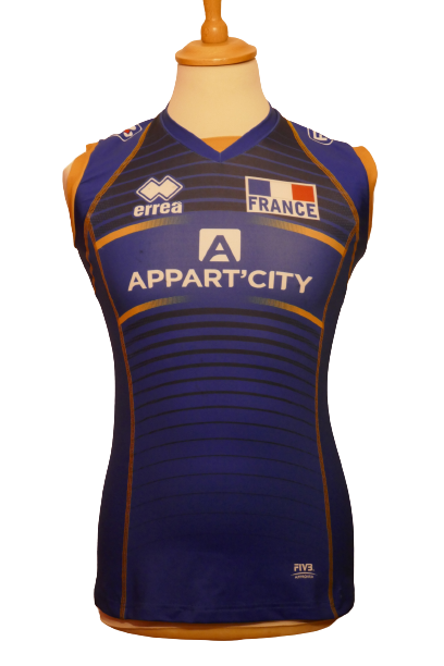 Volleyball - France 2017 - Maillot signé par les joueuses _ (L) #01910