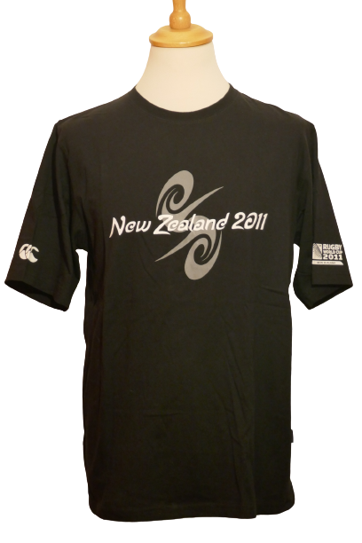 Nouvelle-Zélande All Blacks 2011 - T-Shirt Coupe du monde _ (L) #01936