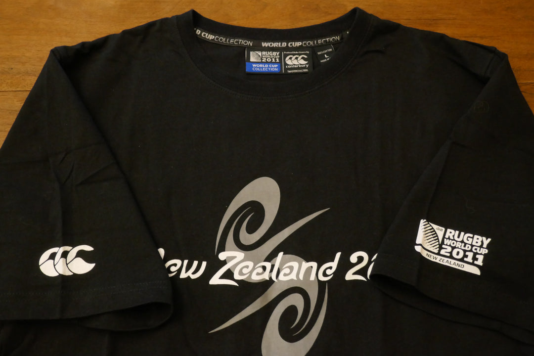 Nouvelle-Zélande All Blacks 2011 - T-Shirt Coupe du monde _ (L) #01936