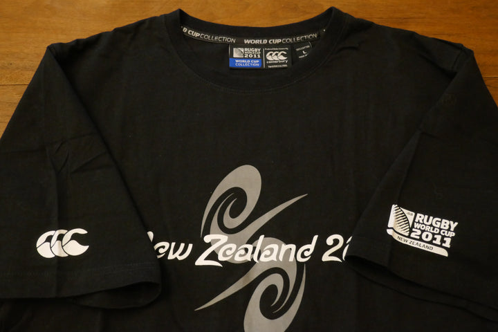 Nouvelle-Zélande All Blacks 2011 - T-Shirt Coupe du monde _ (L) #01936