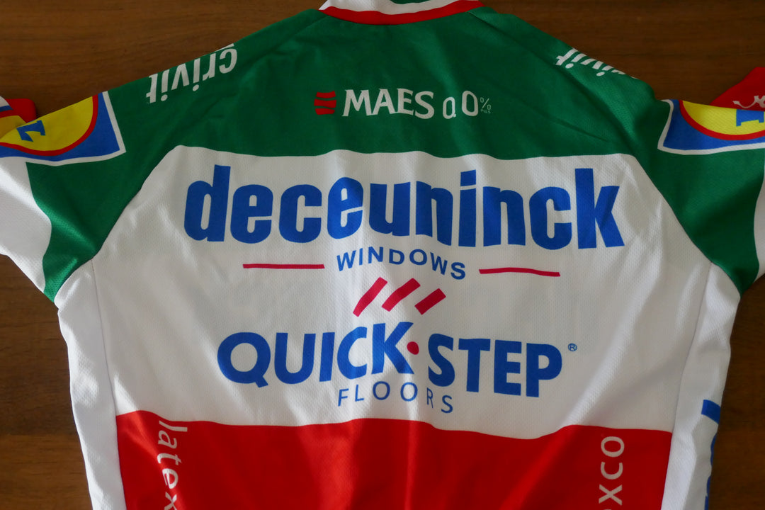 Quick Step Deceuninck - Elia Viviani  - Maillot champion d'Italie 2018 _ (M) #01991