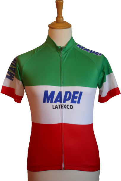 Mapei 2000 - Michel Bartoli - Maillot Champion d'Italie _ (M) #01988