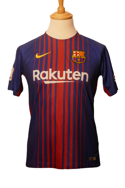 FC Barcelone 2017/18 - Lionel Messi - Maillot _ (S) #01981