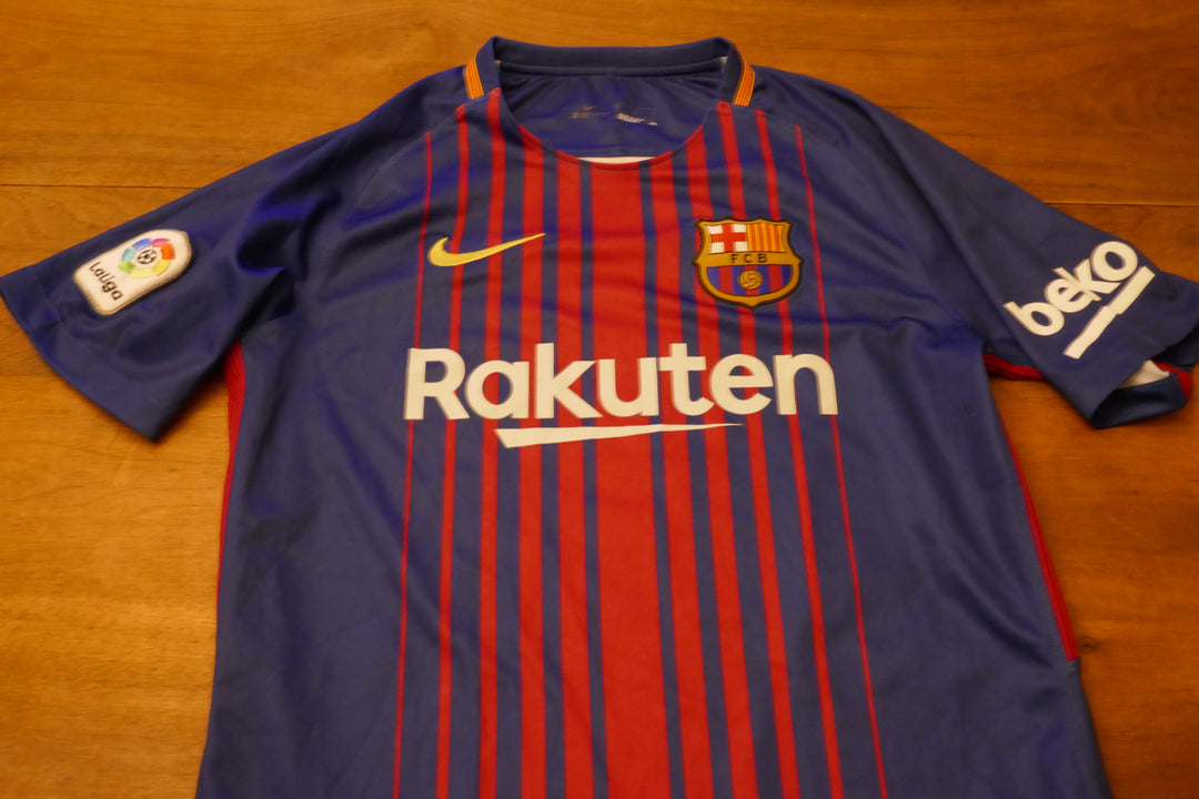 FC Barcelone 2017/18 - Lionel Messi - Maillot _ (S) #01981