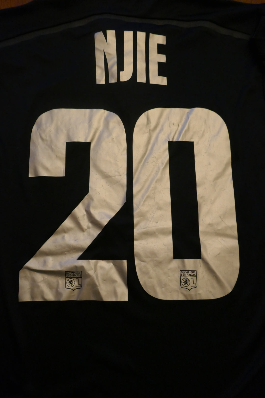 Olympique Lyonnais 2014/15 - Clinton Njie - Maillot _ (M) #01870